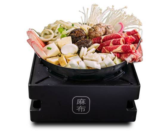 H06 - 日式壽喜鍋 配乌冬 | Japanese Style Sukiyaki Hot Pot with Udon